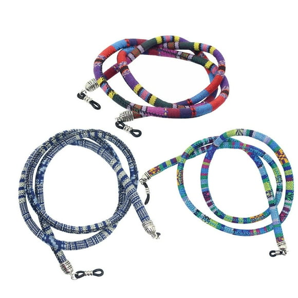 Conjunto De 3 Cadenas De Anteojos Para Mujeres Hombres Cordones De Gafas De