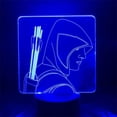 thumbnail image 3 of Luz nocturna con flechas verdes, LED 3D que cambian de color para niños, 3 of 3
