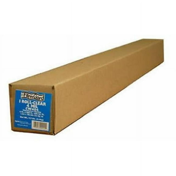 625915 4 mil 10 x 50 ft. Film Polyethylene Sheeting - Clear