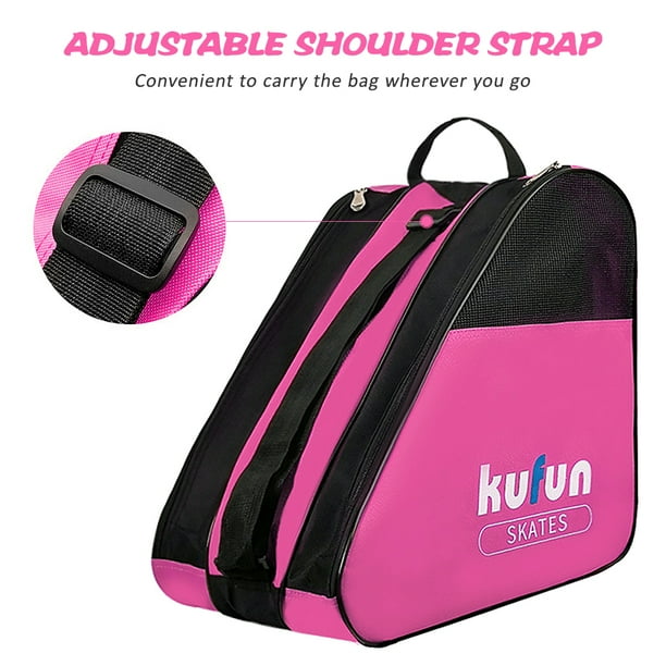 Tissu Oxford Résistant Sac Patin Sac à Dos Transport Patins Grande Capacité - Avec Tissu Maille Respirant, Pour Patins à Roulettes, Casque, équipement Tissu Oxford Résistant Sac Patin Sac à Dos Transport Patins Grande Capacité - Avec Tissu Maille Respirant, Pour Patins à Roulettes, Casque, équipement