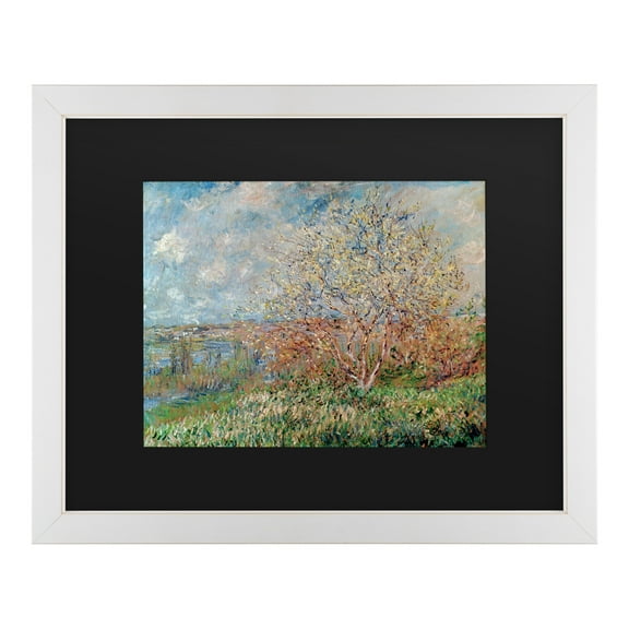 Trademark Fine Art 'Spring 1880' Canvas Art by Claude Monet