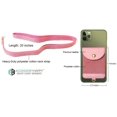 thumbnail image 5 of Universal 2 in 1 Pink iPhone Necklace Holder & Credit Card Holder, Cell Phone Neck Strap Holder Compatible with iPhone 6 6S 7 8 8 XR XS Max Plus 11 Pro Note 10 Plus and Other Smart Phones, 5 of 6