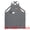 Gray, variant on Unique Bargains Durable Polyester Kitchen Apron with Pockets for Cooking 26.4x30.7in Black