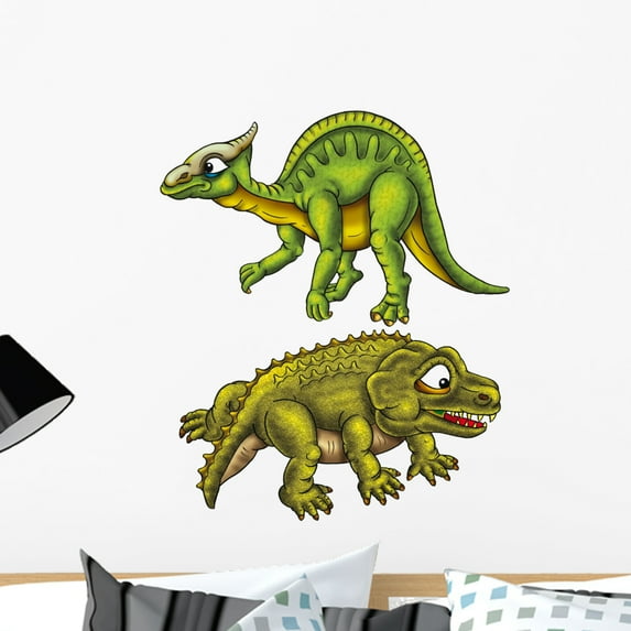Dinosaur Wall Decal Sticker by Wallmonkeys Vinyl Peel & Stick Graphic for Boys (24 in H x 20 in W)
