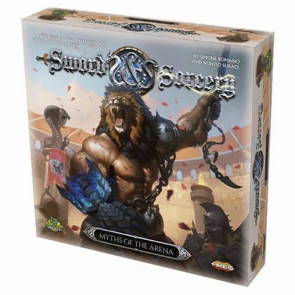 Ares Games AREGRPR203 Sword & Sorcery Myths of the Arena Board Game