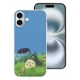 thumbnail image 2 of Funda de TPU de Mi vecino Totoro para iPhone 16 Plus: ultrafina, a prueba de golpes, antiamarilleo, resistente a arañazos, compatible con carga inalámbrica, agarre mejorado, estilo transparente., 2 of 7