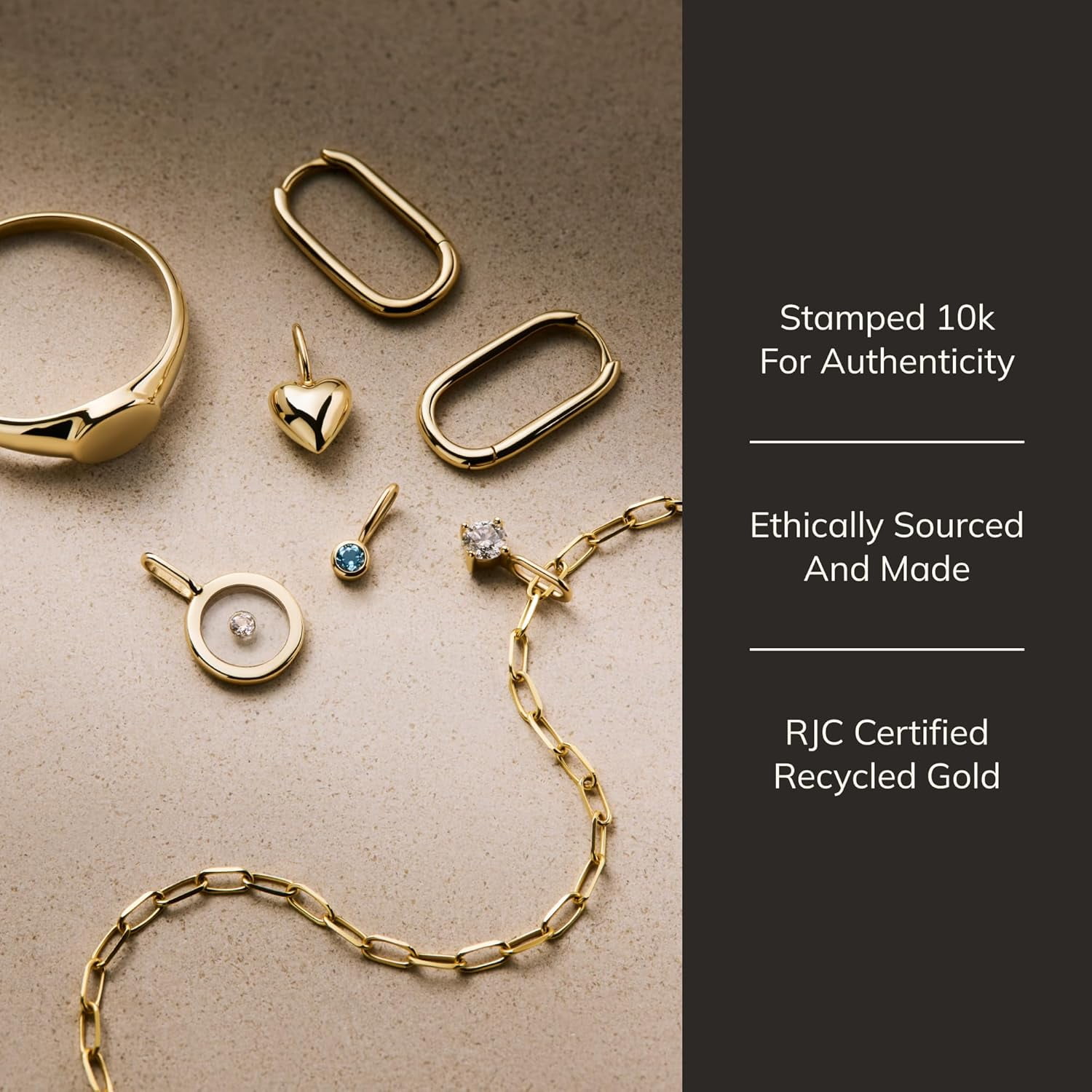 Leander Gold Chain Necklaces for Women - 14K Gold Plated, Hypoallergenic Jewelry - Dainty, Layering & Trendy Necklace Styles with Herringbone & Paperclip Designs Jewelry Assorted Styles