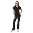 thumbnail image 6 of Urbane Women's Align Contemporary Slim Fit Fade Resistant 3 Pockets Pull On Cargo Scrub, Style 9333, 6 of 9