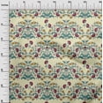 thumbnail image 2 of oneOone Cotton Flex Fabric Leaves & Floral Block Print Fabric BTY 40 Inch Wide, 2 of 4