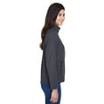 thumbnail image 3 of Ladies' Cruise Two-Layer Fleece Bonded Soft&nbsp;Shell Jacket - CARBON - S, 3 of 3