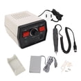 thumbnail image 1 of Pulidora con micromotor, 35 000 RPM, velocidad variable, control manual con pedal, enchufe estadounidense, 110 V, 1 of 15