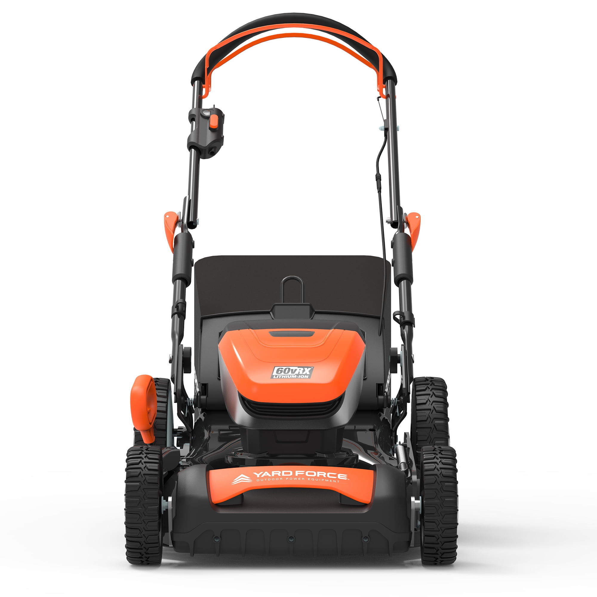Yard Force 60v Lithium-Ion 21” Self-Propelled 3-in-1 Lawn Mower | YF60VRX21-SP-2Battery| with Brushless Motor, 2x 60v/4.0 Ah Batteries, Charger, and 5-Year Warranty