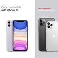 thumbnail image 2 of Funda Spigen Liquid Air para iPhone 11 (2019), color negro mate, 2 of 9