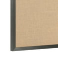 thumbnail image 6 of Flash Furniture Juno Linen Wall Mount Board with Push Pins Black Frame 20" x 30"(HGWALIN20X30BLK), 6 of 9