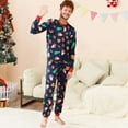 thumbnail image 2 of Penkiiy Family Christmas Pajamas Matching Sets 2024 Cute Couples Pjs Long Sleeve Holiday Jammies Xmas Loungewear Sleevewear L Multicolor, 2 of 4