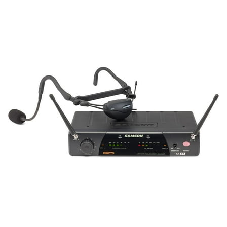 Samson AirLine 77 AH7 Wireless Fitness Headset Microphone System (K2490.975 MHz)