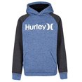 thumbnail image 2 of Boys' Little Pullover Hoodie, Maroon Heather, 5, 2 of 2