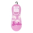 thumbnail image 2 of Barbie Women's No Show Liner Socks, 3-Pack, 2 of 5