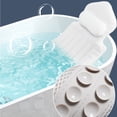 thumbnail image 6 of Bathtub Full Body Bath Pillow With Headrest Bathtub Pillow Waist Mop Support Anti-slip Bathtub Bath Cushion, 6 of 7