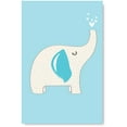 thumbnail image 1 of Awkward Styles Elephant Poster Art Kids Room Poster Art Nursery Room Decals Funny Animals Decor for Kids Baby Boy Room Decor Blue Wall Art Newborn Baby Room Poster Wall Decor Blue Elephant Poster Art, 1 of 3