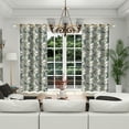 thumbnail image 3 of LFEEY Botanical Print, Blackout Curtains with Lining 42x72 inches, set of 2, 3 of 6