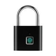 thumbnail image 2 of Latrodar Fingerprint Padlock, Smart Keyless Lock,Locker Lock, Biometric Metal Keyless Thumbprint Lock,, USB Rechargeable,For Locker, Backpack, Suitcase Black, 2 of 5