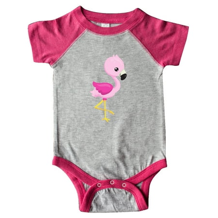 

Inktastic Cute Flamingo Baby Flamingo Pink Flamingo Gift Baby Girl Bodysuit