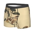 thumbnail image 5 of Goofa Vintage Bird Printed Men's Boxer Briefs Underwear, Moisture-Wicking Underwear, Trunk,Soft and Breathable Cotton Underwear-X-Large, 5 of 9
