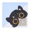 thumbnail image 2 of Cuadros Decorativos DIY Diamond Painting Corner Bookmark 5D Cat Triangle para regalos (SQ-002-8) Wdftyju embutido en tela, 2 of 9