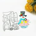 thumbnail image 2 of Cute Snowman Metal Cutting Die Christmas Gifts for Children Teen Boy Girl, 2 of 10