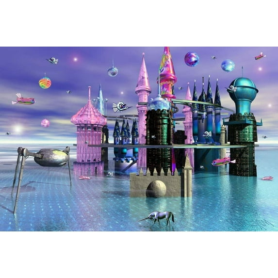 Fantasyland - CANVAS OR FINE PRINT WALL ART
