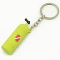 thumbnail image 1 of Suba Diving Air Tank Keychain Silicone Key Ring Diver Diving Gift Souvenir, 1 of 5