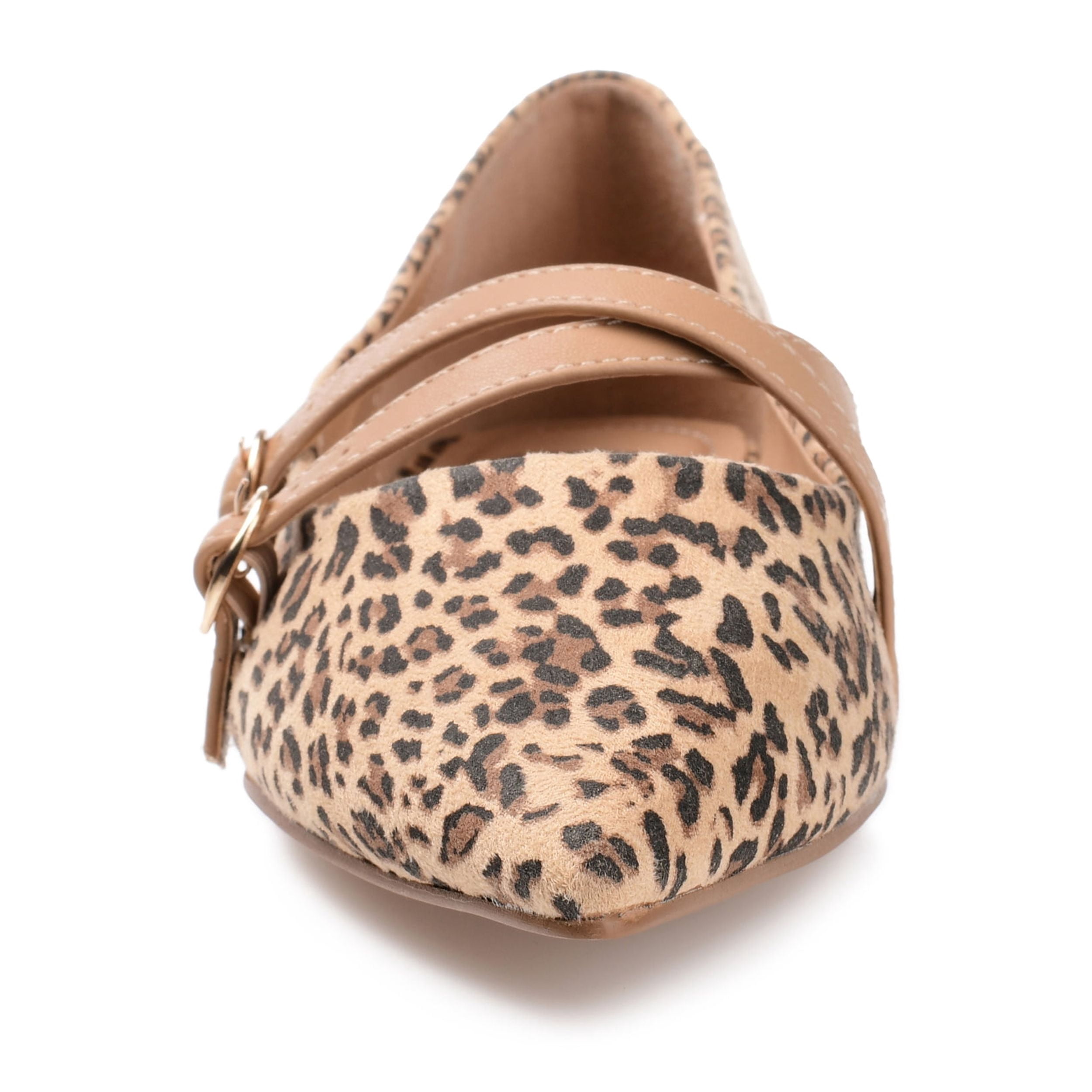 Journee Womens Patricia Slip On Pointed Toe Ballet Flats, Widths Available