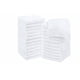 thumbnail image 1 of 10 Toallas Faciales Hoteleras 30x30cm 100% Algodón Xtellar Blanco, 1 of 3