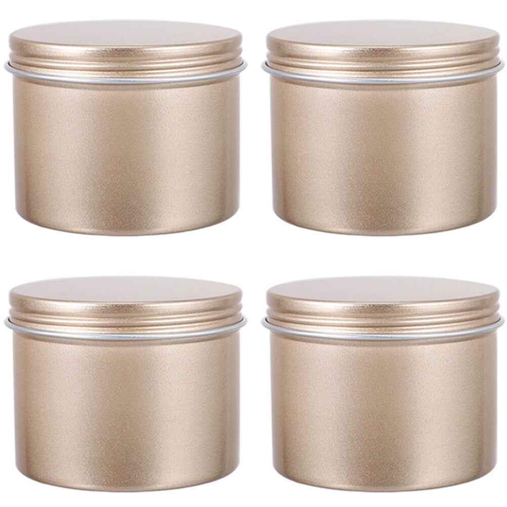 4Pcs Candle Jar Candle Containers DIY Candle Making Jar Arts Crafts