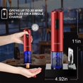thumbnail image 4 of Abrebotellas Eléctrico para Vino Secura SWO-3N Recargable Rojo, 4 of 9