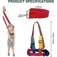 thumbnail image 2 of Toddler Reins, Toddler Safety Walking Harness, Baby Reins, 2 In 1 Baby Safety Leash Anti-lost For Kids, Baby Walking Harness, 2 of 4