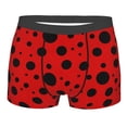 thumbnail image 4 of Goofa Ladybug Pattern Printed Men's Boxer Briefs Underwear, Moisture-Wicking Underwear, Trunk,Soft and Breathable Cotton Underwear-Medium, 4 of 9