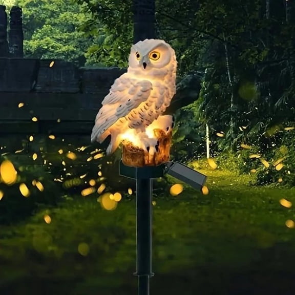 PMMIPNW Solar owl Garden Light, Landscape Lights Pathway for Patio Garden Outdoor Decoration