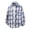 TShirts-A01Blue, variant on Gamivast Plus Size Mens Flannel Shirts Long Sleeve Plaid Oversized Button up Sweatshirts Casual Holiday Lapel Collar Tee Shirts Trendy Work Outfits