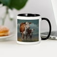 thumbnail image 3 of CafePress - Hereford Cow And Calf In Pasture Mug - 11 oz Ceramic Mug - Novelty Coffee Tea Cup, 3 of 4