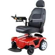 Merits Health Products P31231WRMA Power Wheelchair - Dualer, Red