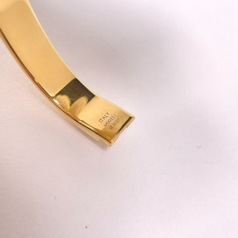 Pre-Owned LOUIS VUITTON Cuff Nanogram Monogram S Size M00251
