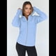 thumbnail image 5 of Sudaderas con Capucha y Cremallera para Mujer, Chaquetas de Forro , Sudaderas de Gran Tamaño, Conjuntos de Moda de Otoño, Suéteres, Ropa de Invierno. Azul XL, 5 of 9