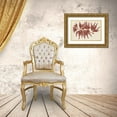 thumbnail image 3 of Stroobant 18x13 Gold Ornate Wood Framed with Double Matting Museum Art Print Titled - Japanese Maple Leaves IV, 3 of 4