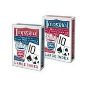 Patch 1451 Imperial Indice de Grande-Playing Cards Pack de 12