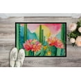 thumbnail image 2 of Carolines Treasures  24 x 36 in. Unisex Arizona Saguaro Cactus Blossom in Watercolor Indoor or Outdoor Mat, 2 of 5
