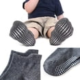 thumbnail image 3 of 12 Pairs Baby Non Slip Socks Toddler Socks With Grips Ankle For Infants Girls Boys, 3 of 8