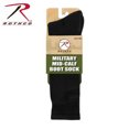 thumbnail image 3 of Rothco Mid Calf Military Boot Sock 4625 - Black - L, 3 of 3