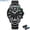 Rose, variant on Stainless Steel Watches for Mens Creative Fashion Luminous Dial with Chronograph Clock Relogio Masculino